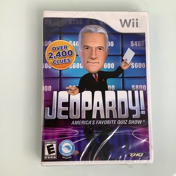 Jeopardy for Nintendo Wii anerica’s favorite quiz show NEW SEALED - Picture 8 of 8